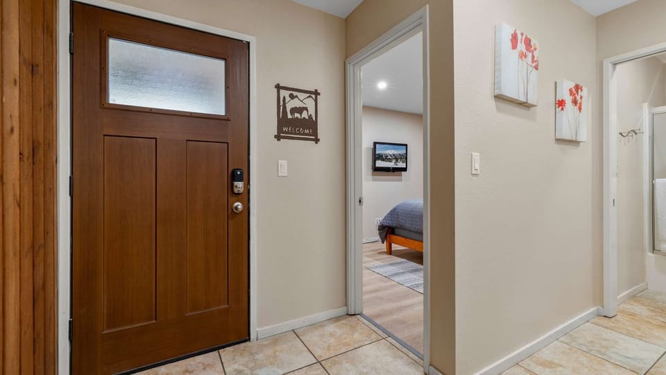 Front door.