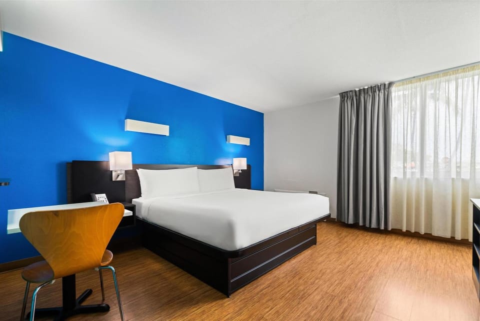 Bedroom. Interior and views may vary based on location and availability