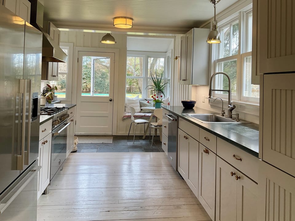 Sunny kitchen