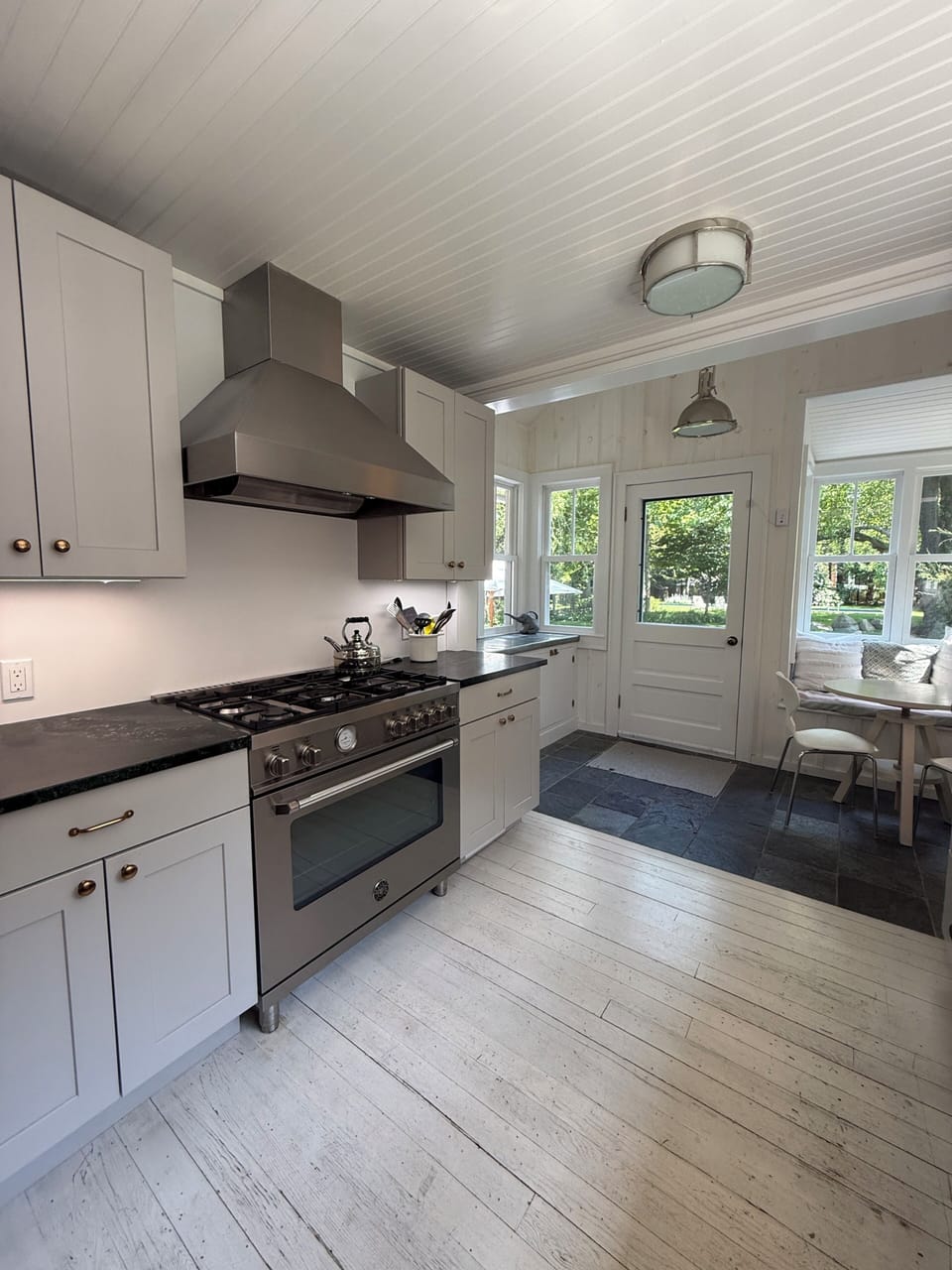 Kitchen and back door