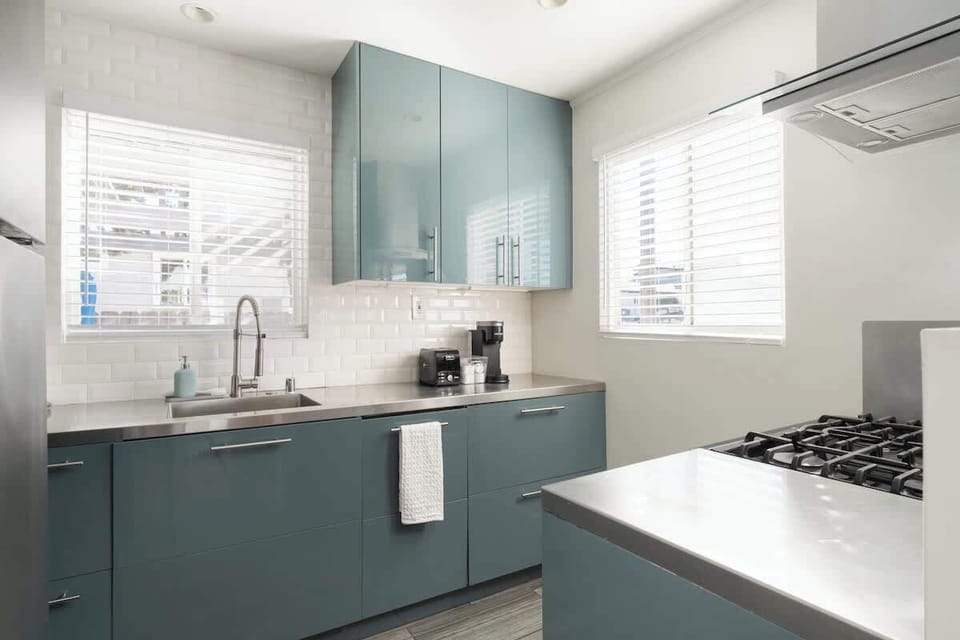 Stainless steel kitchen
