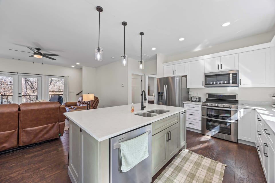 Kitchen on main level