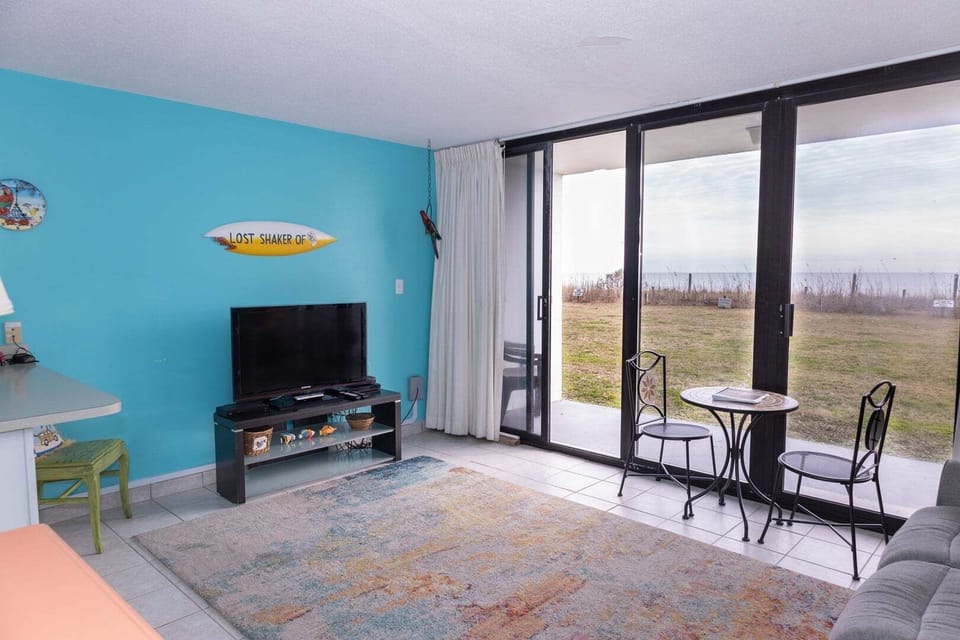 Living room to balcony view