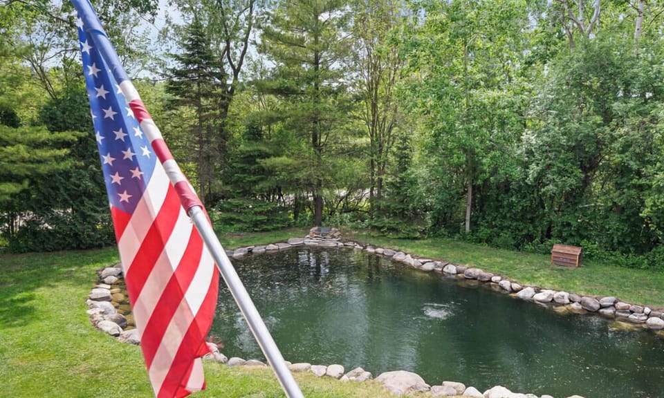 Relax by the pond