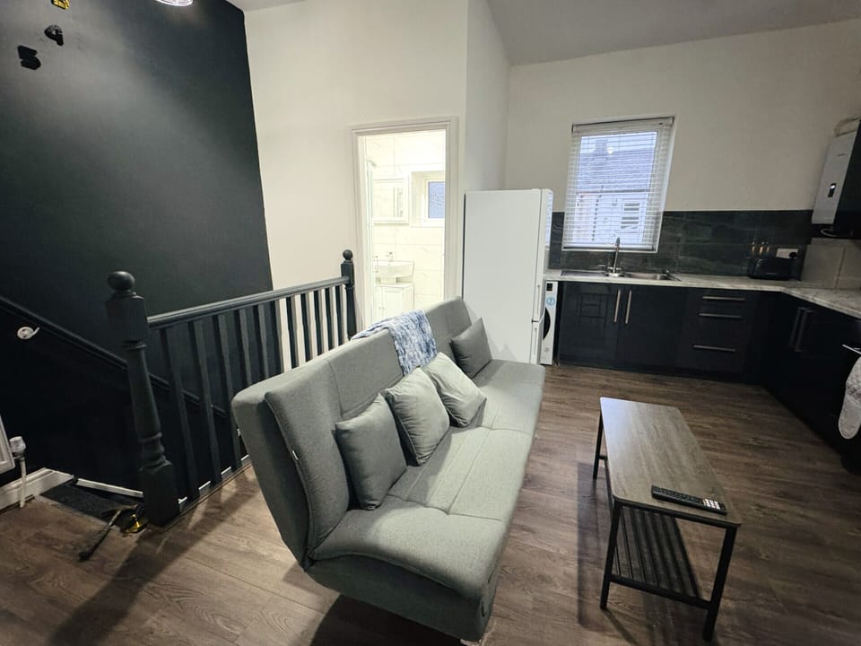 Living area/  kitchen 