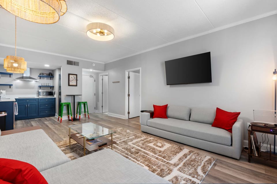 Hang out on the sectional for game day or movie night, with plenty of room for everyone.