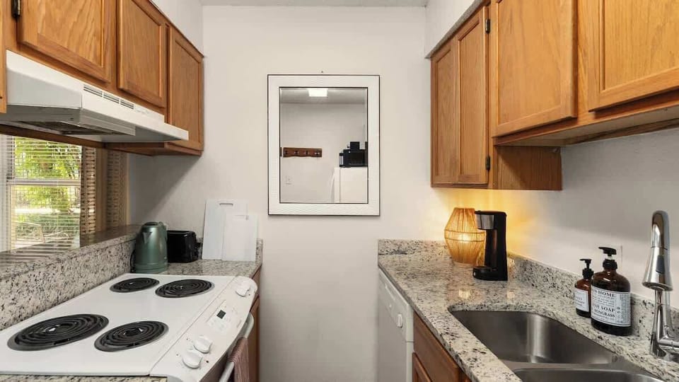 Bright Kitchen with Everything You Need for a Comfortable Stay