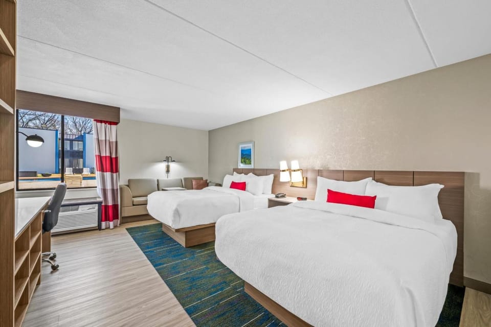 Bedroom. Interior and views may vary based on location and availability.