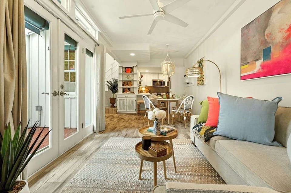 Bright and cheery space