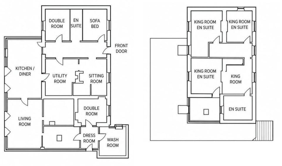 The Cotswold Cottage Gems Floor plan