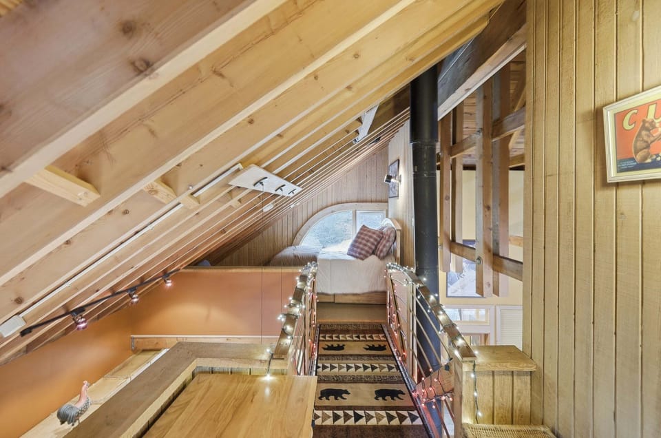Indoors, Architecture, Building, House, Loft