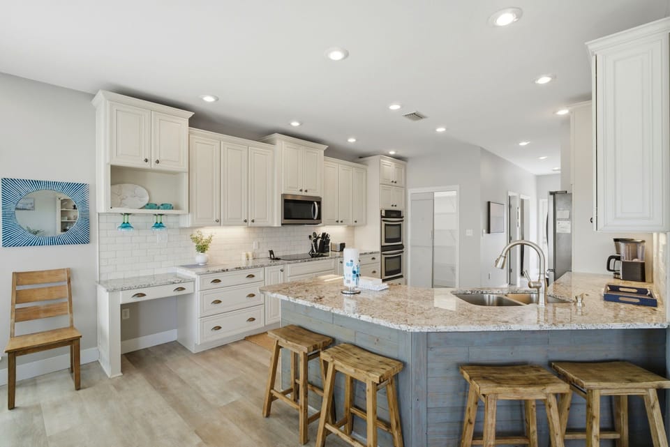 Beautifully Updated Kitchen With Dedicated Work Space