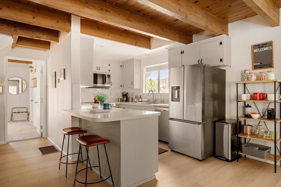 Bright and open kitchen space