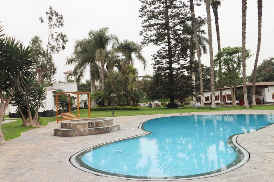 Inviting outdoor pool perfect for relaxing and enjoying sunny days.
