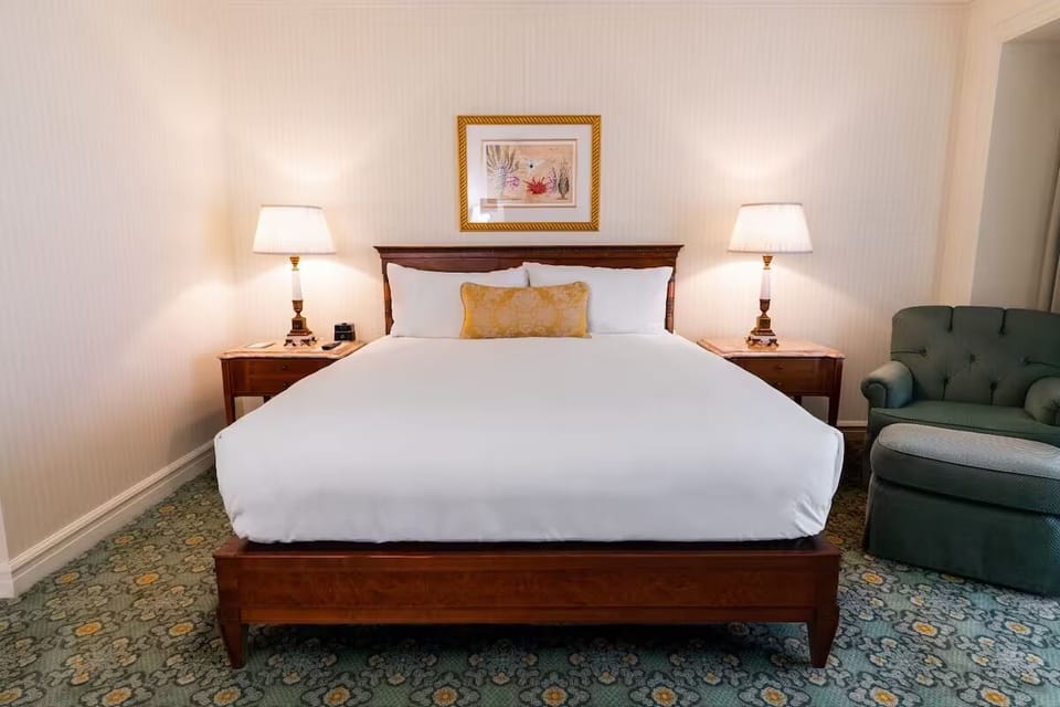 Bedroom. Interior and views may vary based on location and availability.