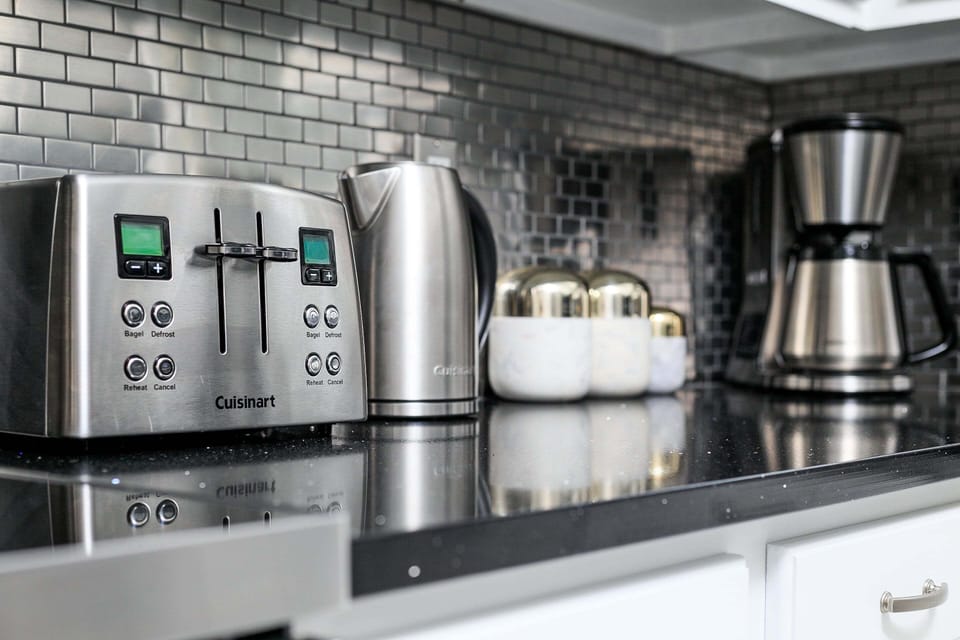 Kitchen Essentials
Coffee Maker
Kettle
Toaster