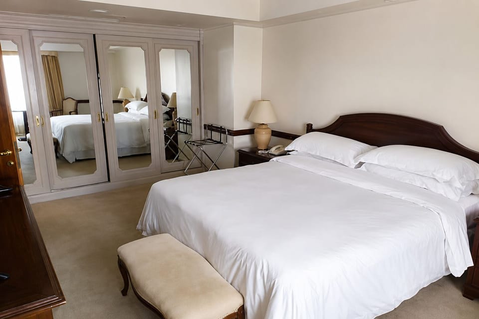 Bedroom. Interior and views may vary based on location and availability.