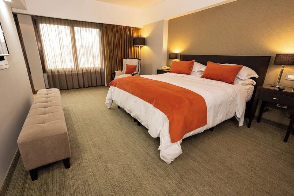 Bedroom. Interior and views may vary based on location and availability.