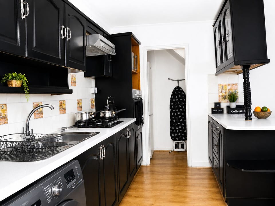 Open plan kitchen
