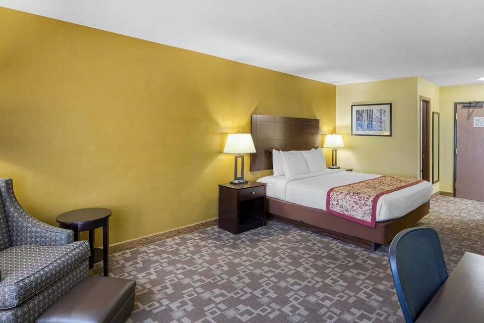 Bedroom. Interior and views may vary based on location and availability.