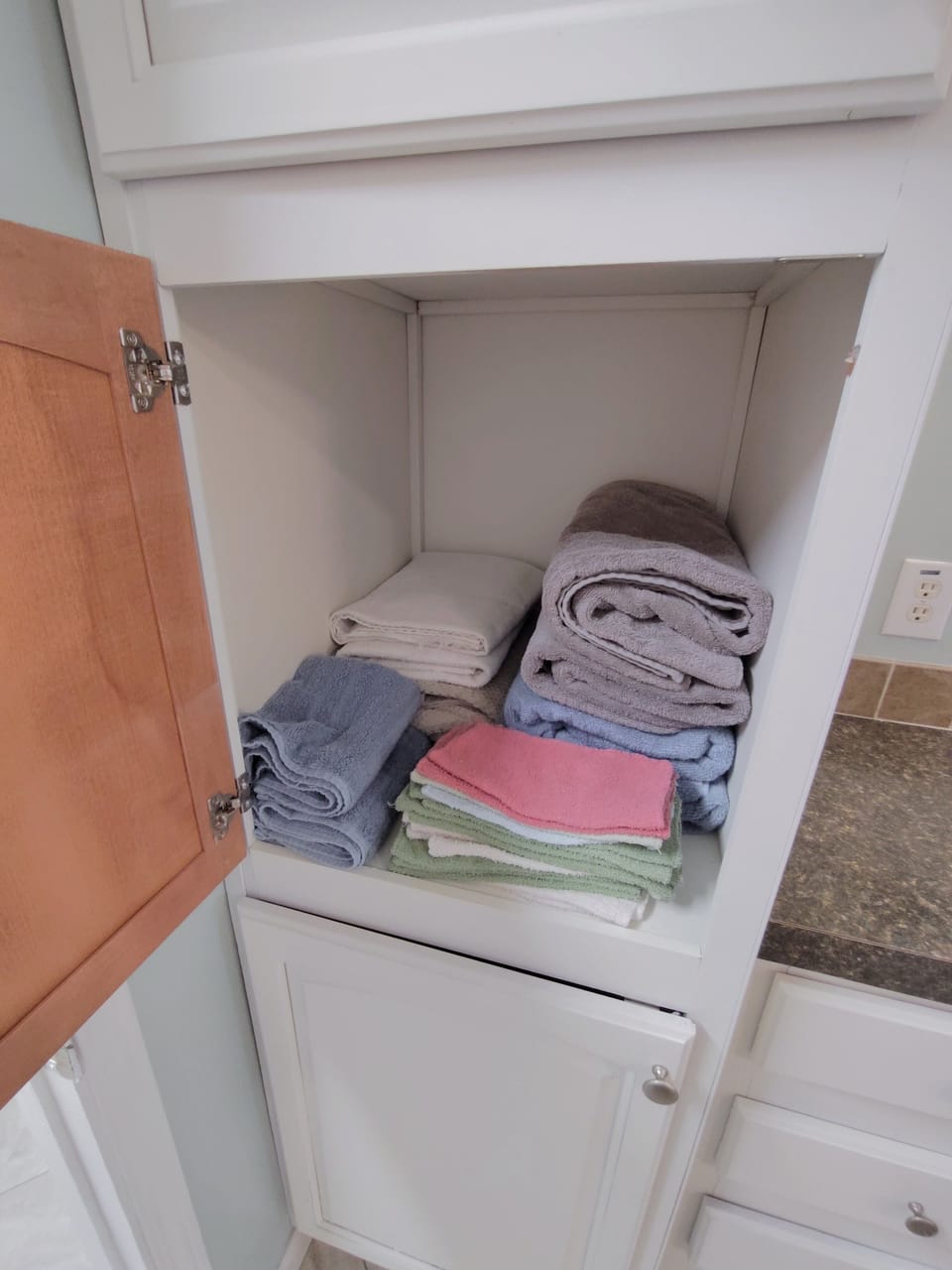Towels are provided.