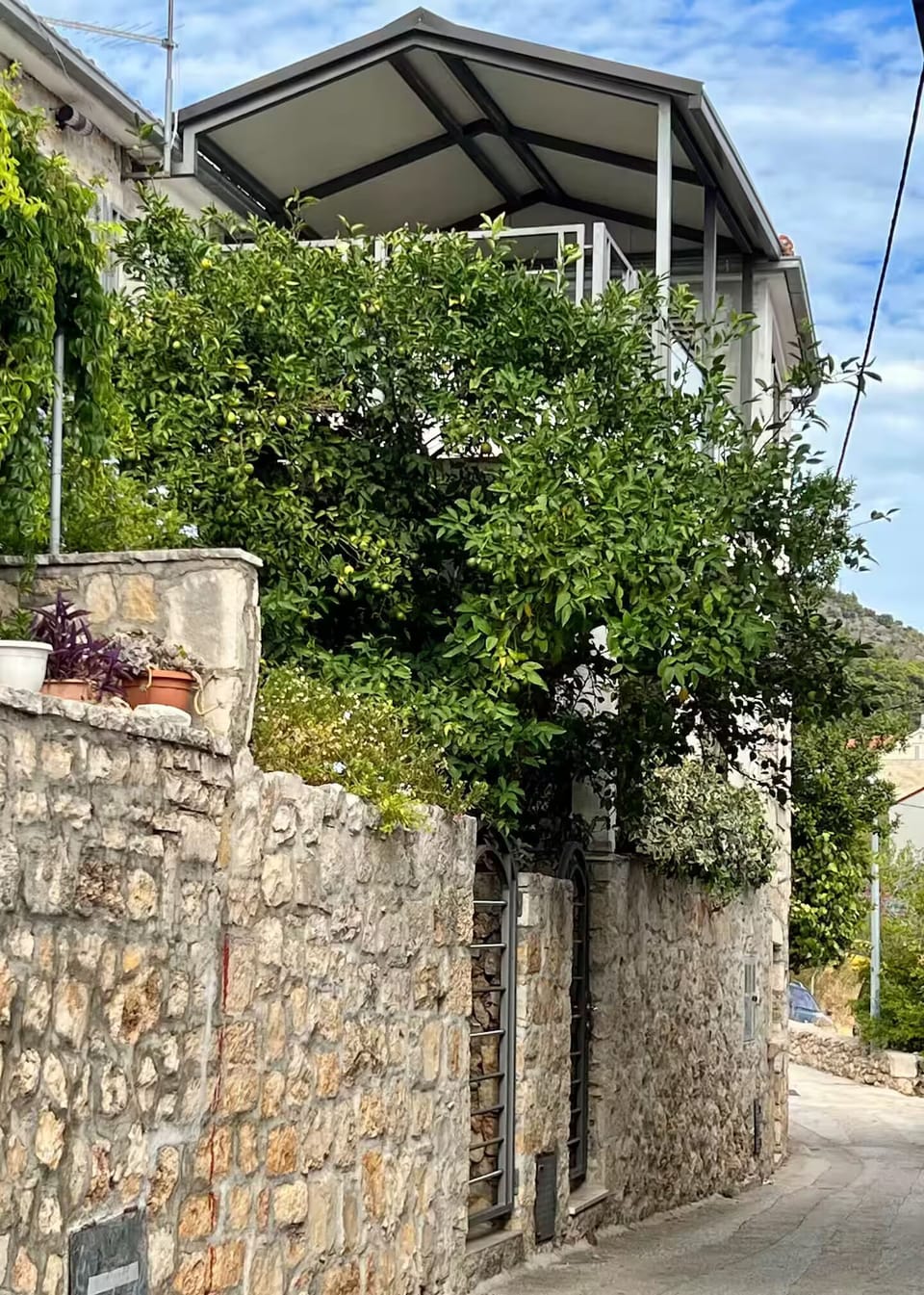Exterior detail