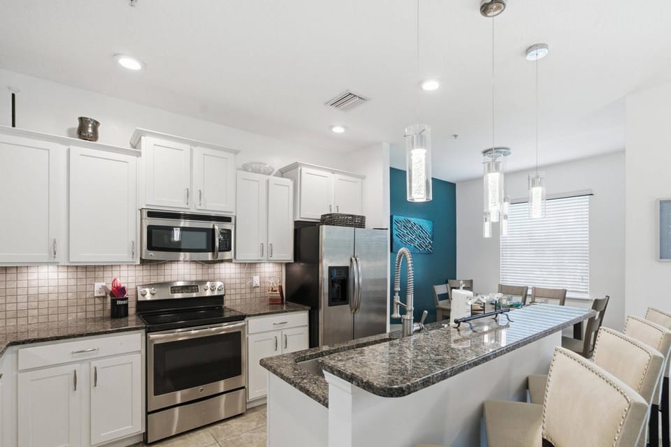 Fully equipped kitchen ready for everything from quick breakfasts to family dinners.