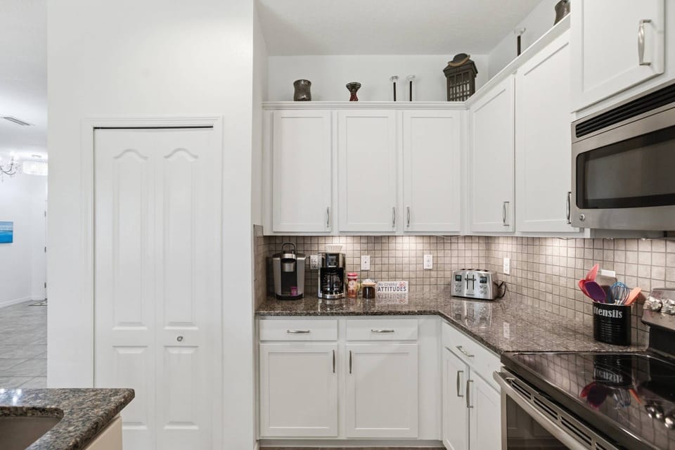 The heart of the home for cooking, dining, and connecting.  Fully stocked kitchen with everything the chef of your group needs