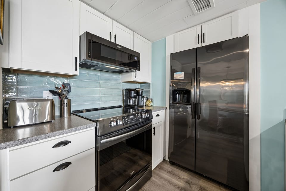 Fully equipped kitchen
