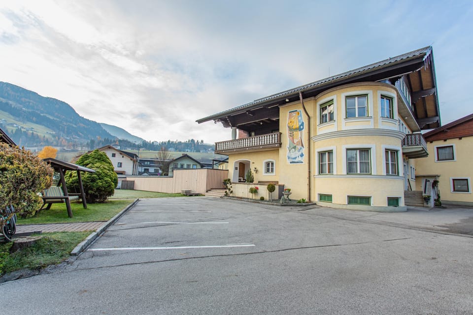 Main view of the building