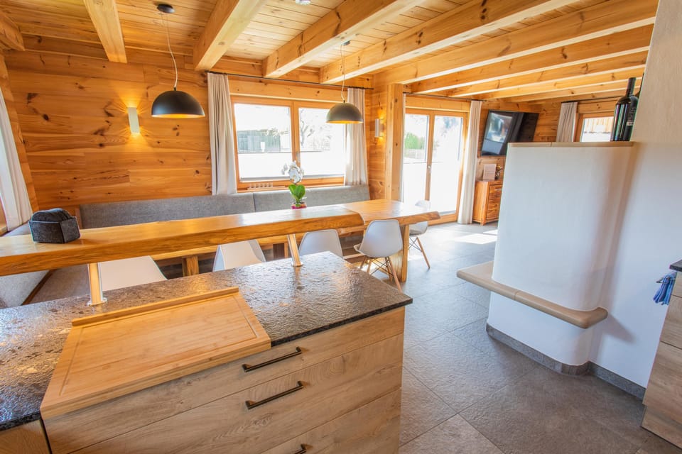 Kitchen and dining area