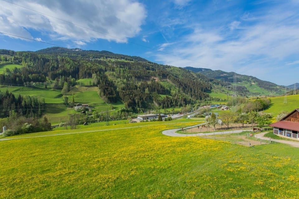 View of the mountains