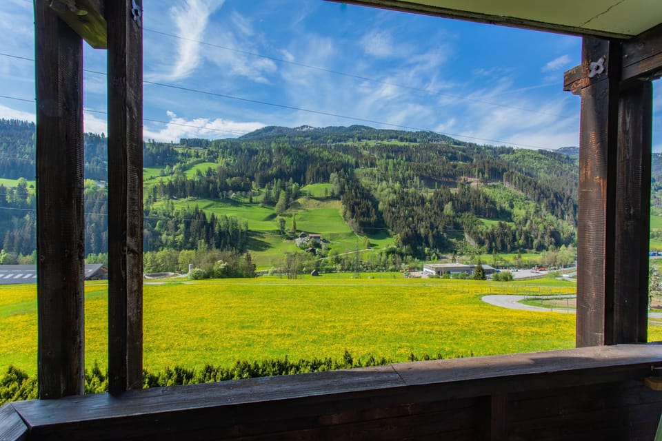 View of the mountains