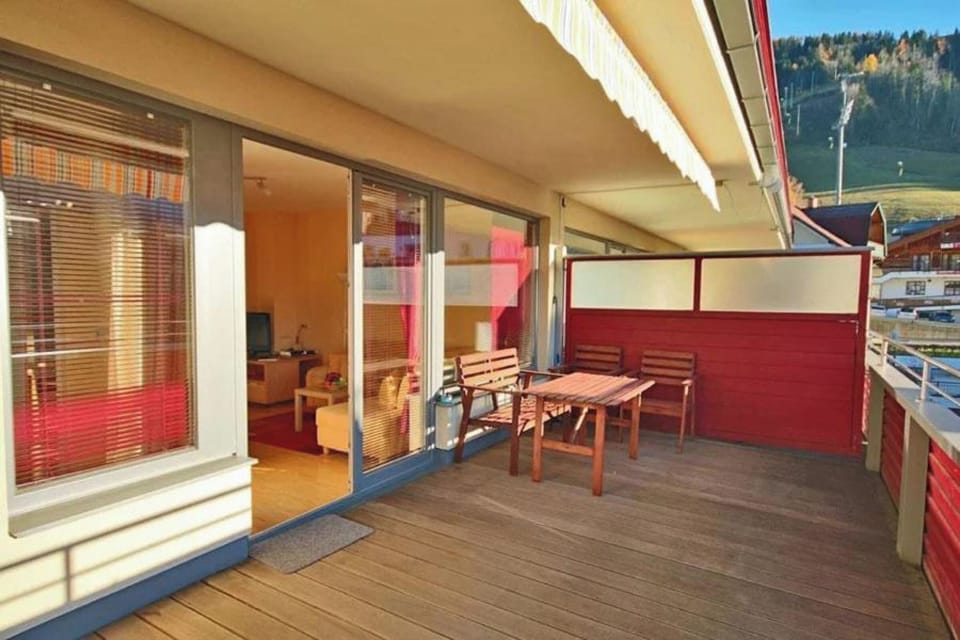Balcony with a view of Schladming