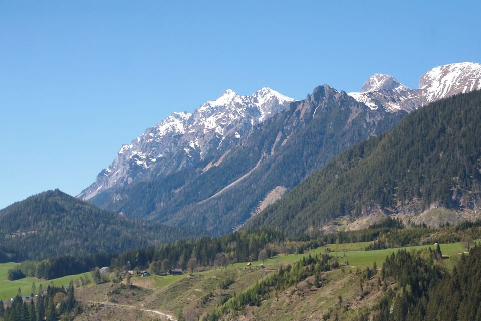 View of the mountains