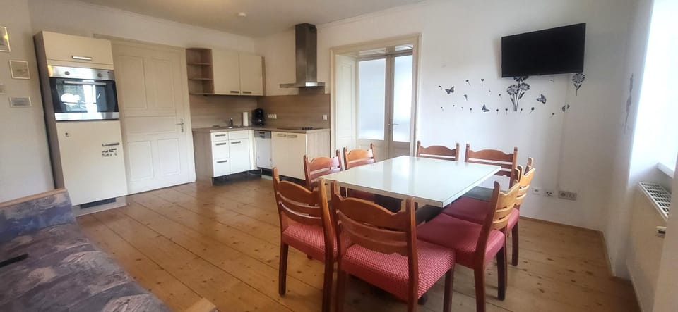 Kitchen with dining area