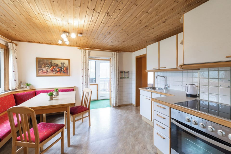 Kitchen and dining area