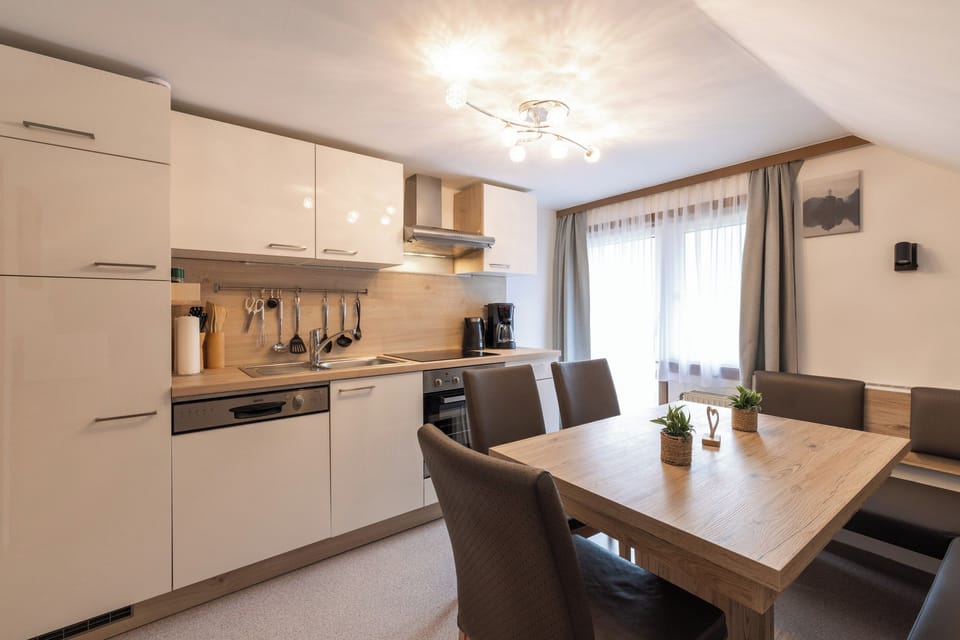 Kitchen and dining area