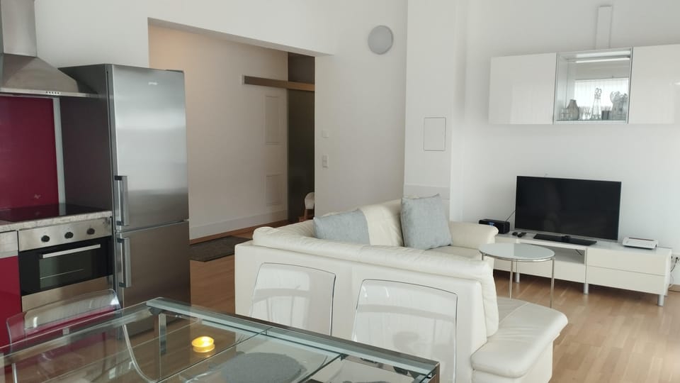 Living room set with TV