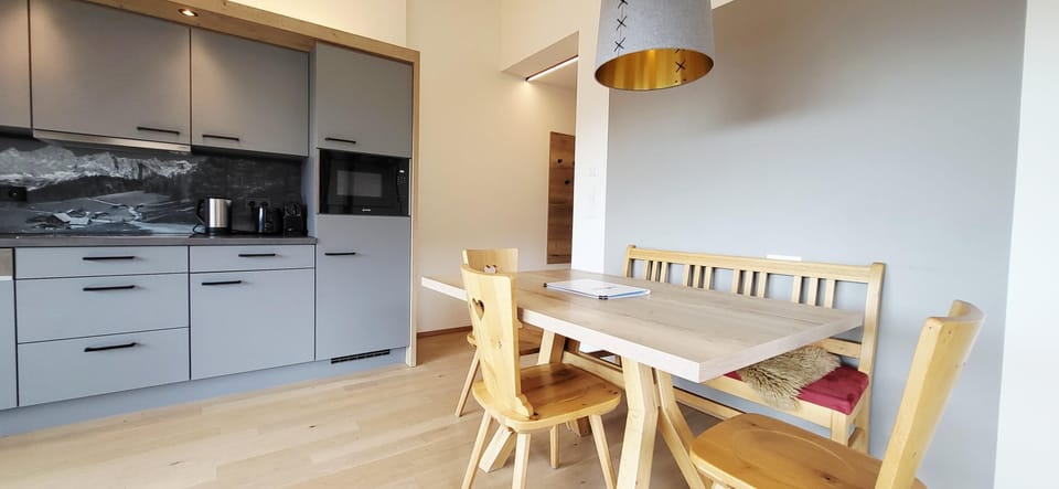 Kitchen with dining area