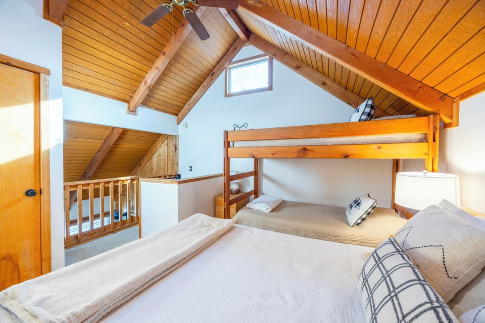 Bedroom 2 Loft Area: 1 Queen and Twin Bunk Bed