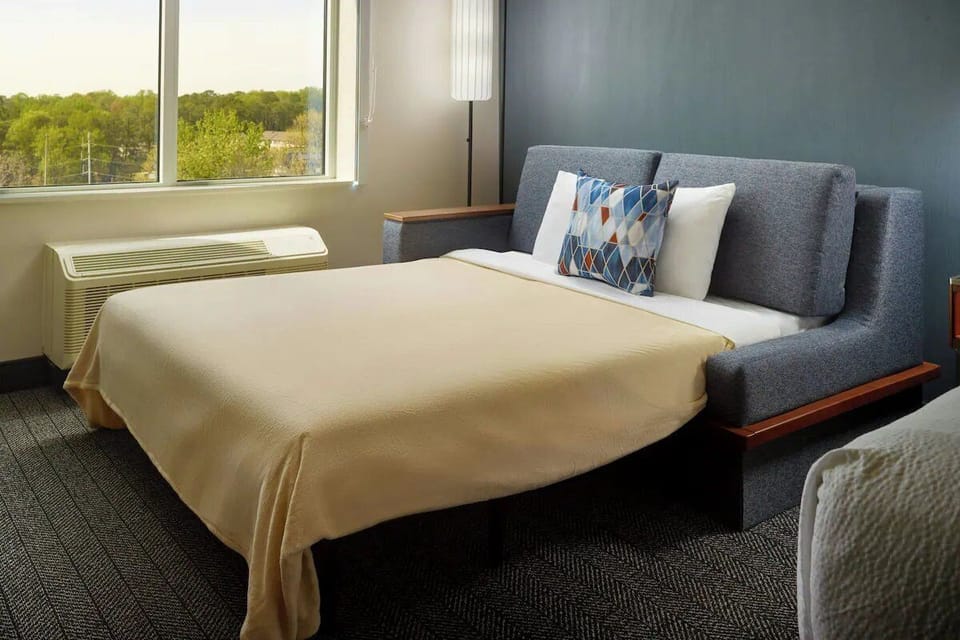 Bedroom. Interior and views may vary based on location and availability.