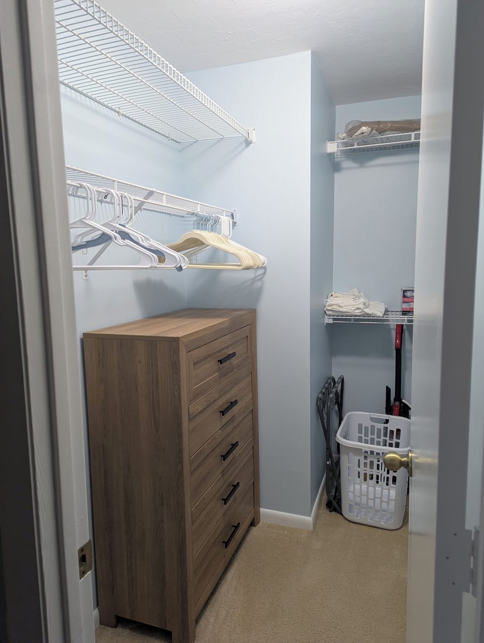Master bedroom closet