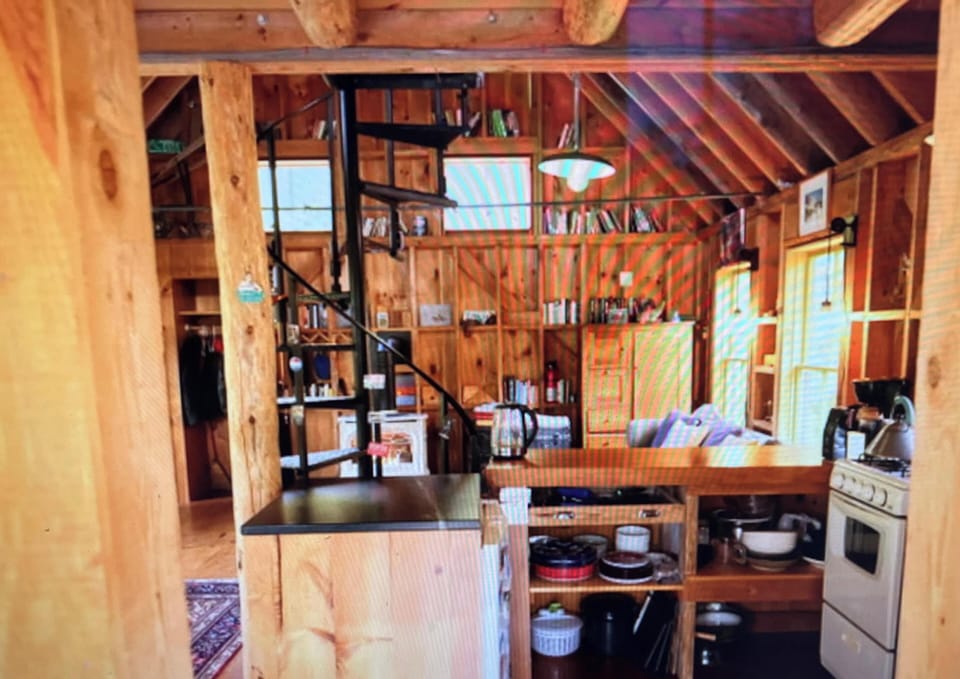 Looking thru the Kitchen to the Living Room