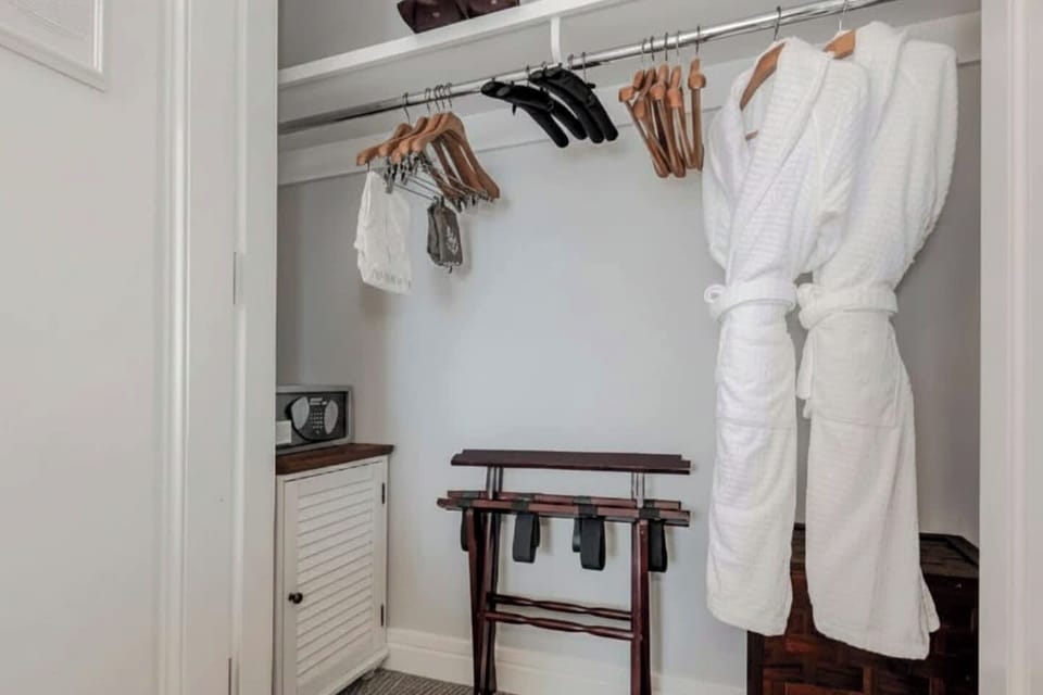 Plush robes await—because every stay should feel a little more luxurious.