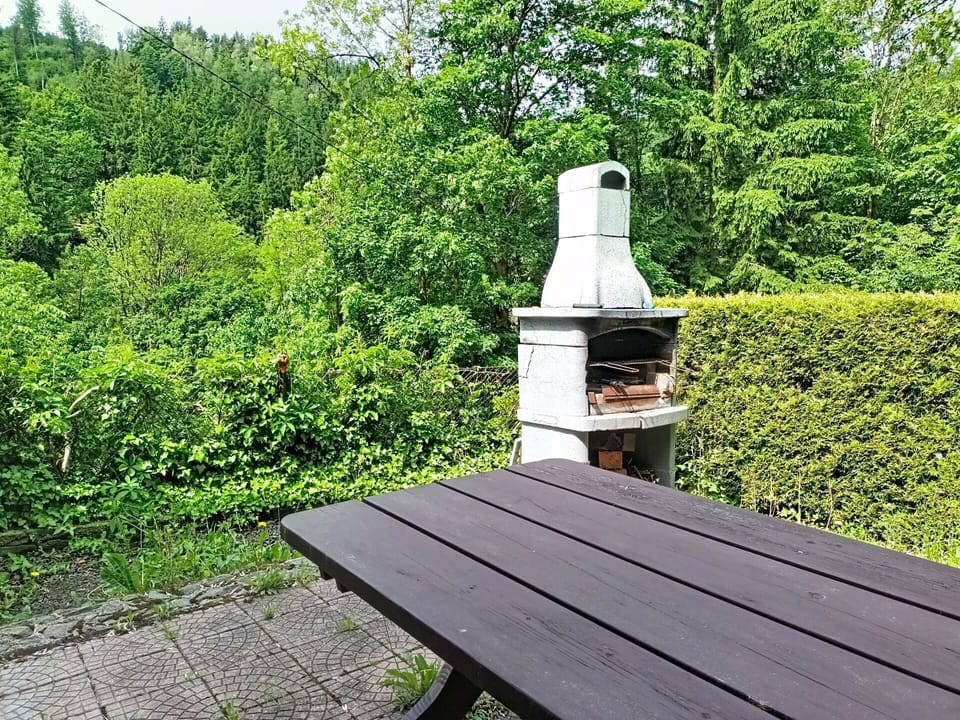 Furniture, Outdoor Furniture, Garden, Outdoor Table, Outdoor Bench, Backyard, Lawn, Landscaping, Park, Yard
