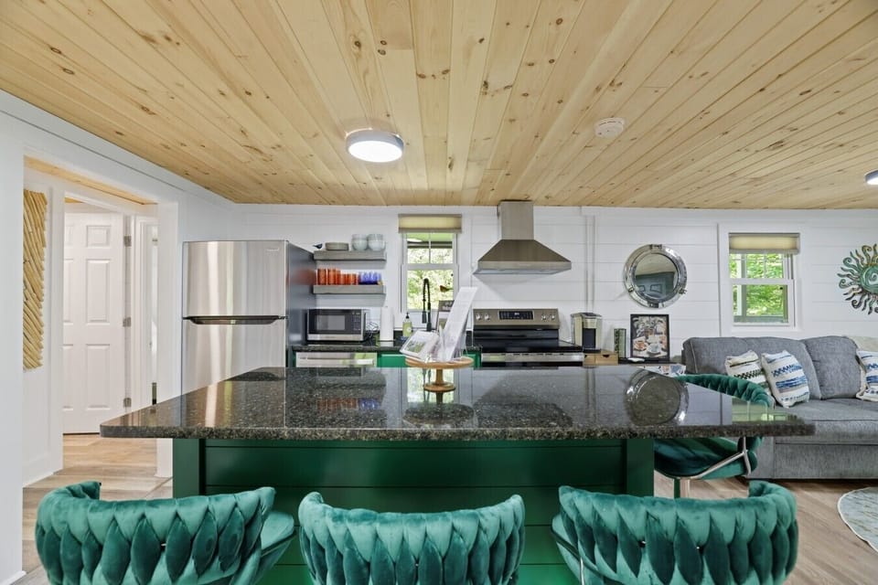 From breakfast spreads to midnight snacks, pull up a stool and make yourself at home.