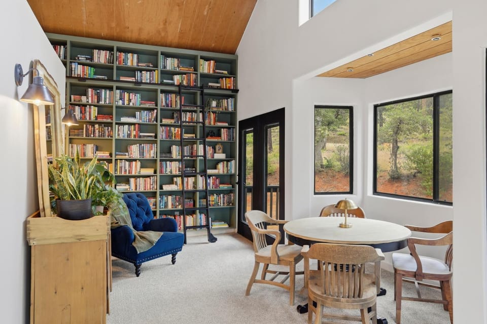 The library offers 1,000 books and puzzle for exchange