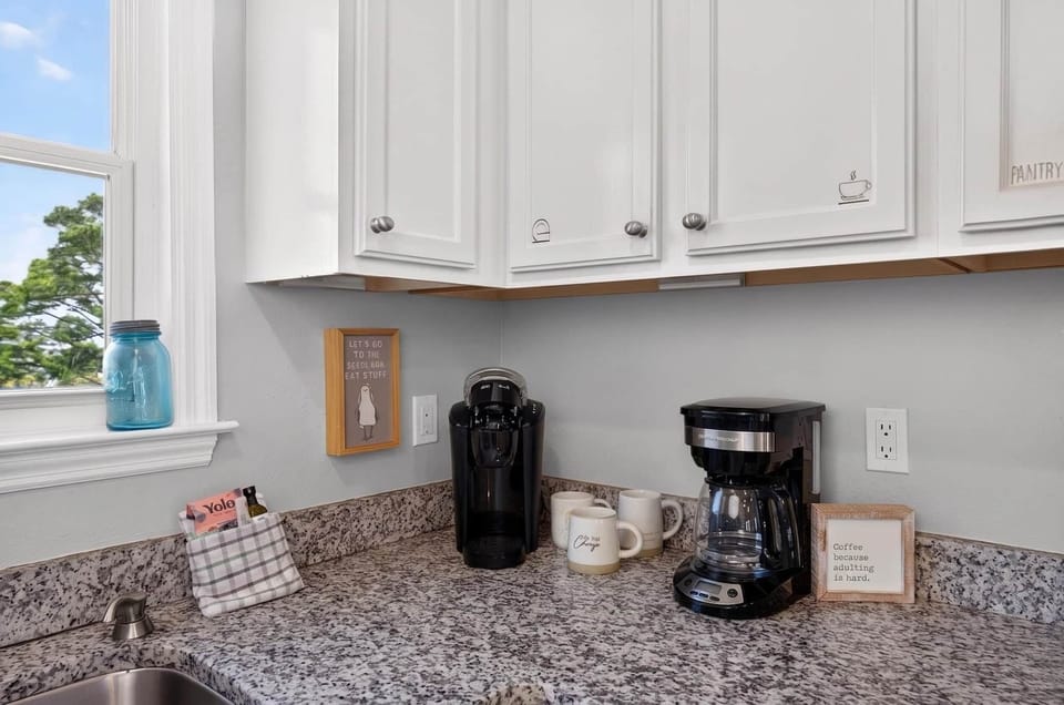 Kitchen coffee area