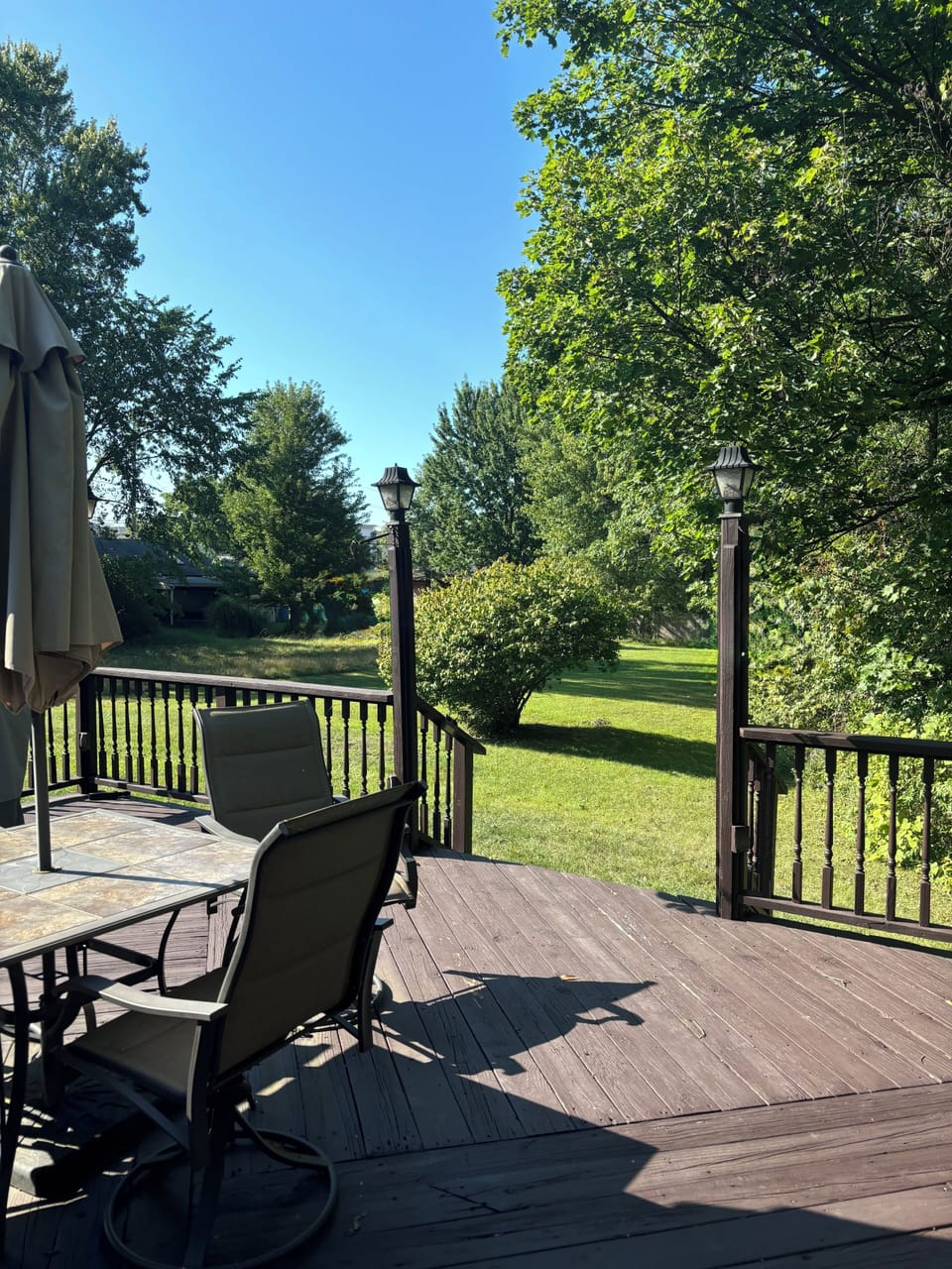 Outdoor dining